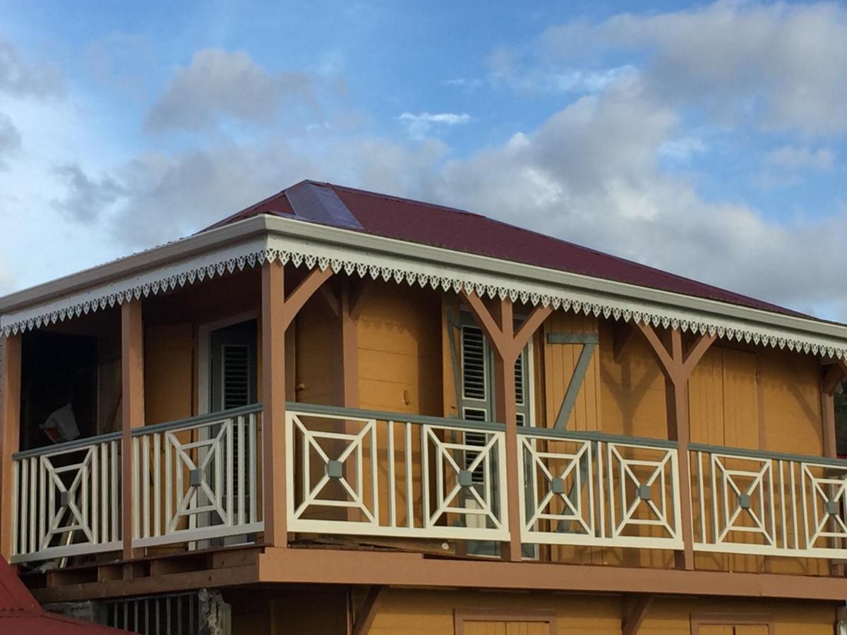 Habitation Baliache - Maison Creole Avec Jardin Privatif, Plage A 200M Deshaies Eksteriør bilde