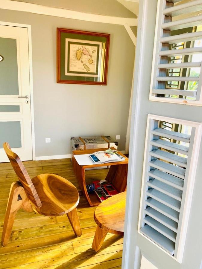 Habitation Baliache - Maison Creole Avec Jardin Privatif, Plage A 200M Deshaies Eksteriør bilde